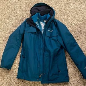 Columbia 3 in 1 ski/snowboarding jacket.